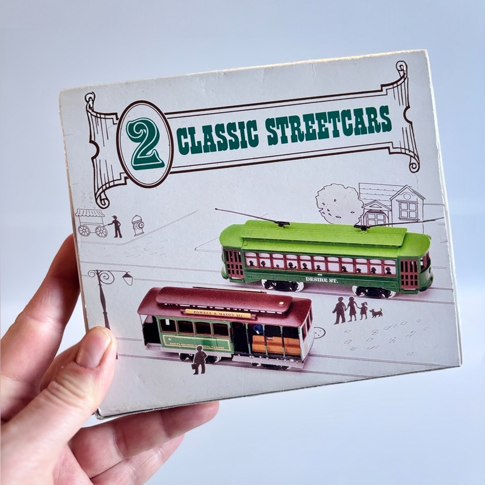 Vintage Classic Streetcars Set Powell Mason Desire St